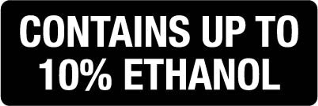 PID-172RT - Contains Up To 10% Ethanol - 4.25" x 1.5"