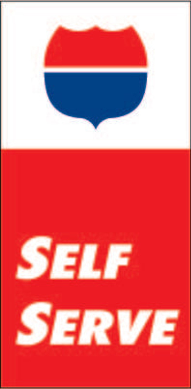 PID-SELFSS - 11.5" x 23.25" Decal - Self Serve