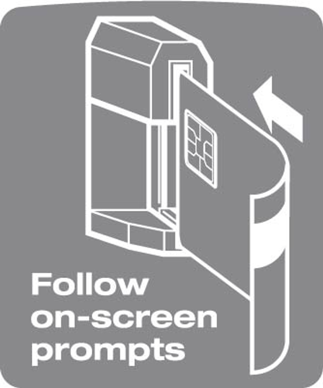 ENE1801G010 - Chip Reader Instruction Overlay