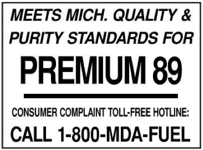 PID-246A - 4" x 3" Decal - Premium 89