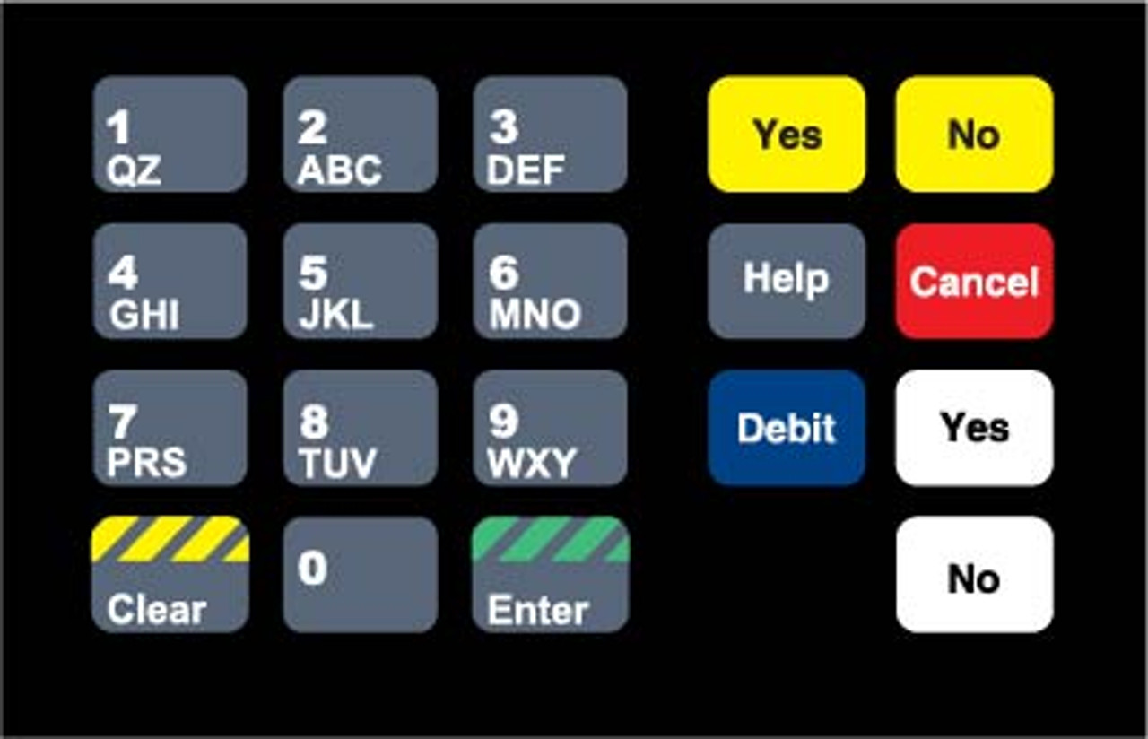 T18724-49TYA - Crind Keypad Overlay