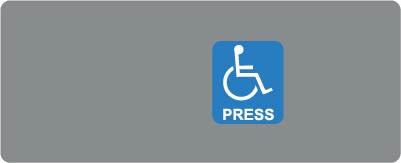 ENE0605G04RS - E Cim EPP Printer Door Option Keypad Overlay