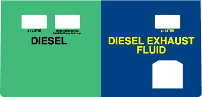 ENS1043R013 - DEF Overlay - éã ç¯/LITRE