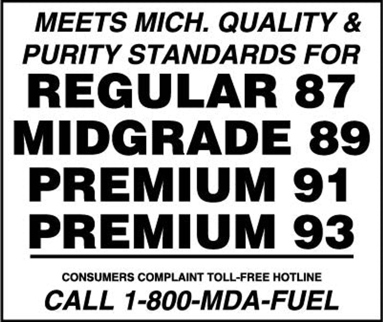 PID-907B - Decal - 87  89  91  93 Michigan Decal