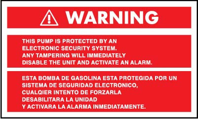 PID-APP11 - Warning Decal