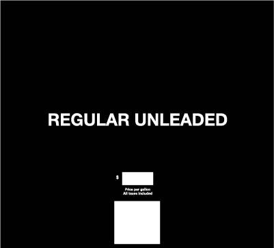 EN08002GRUNL - Single Products Brand Panel - Regular Unleaded
