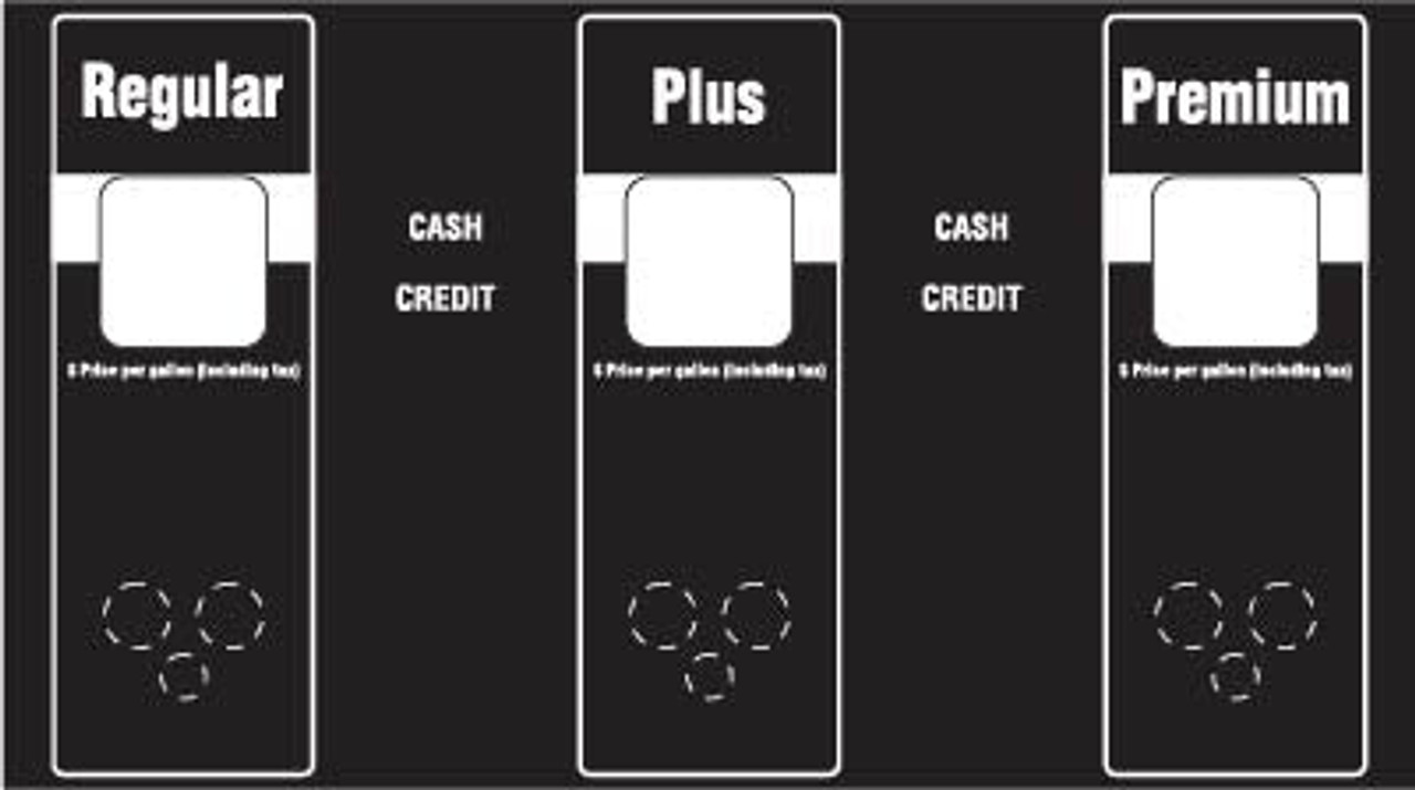 88974510307B - Cash Credit PTS Panel Overlay
