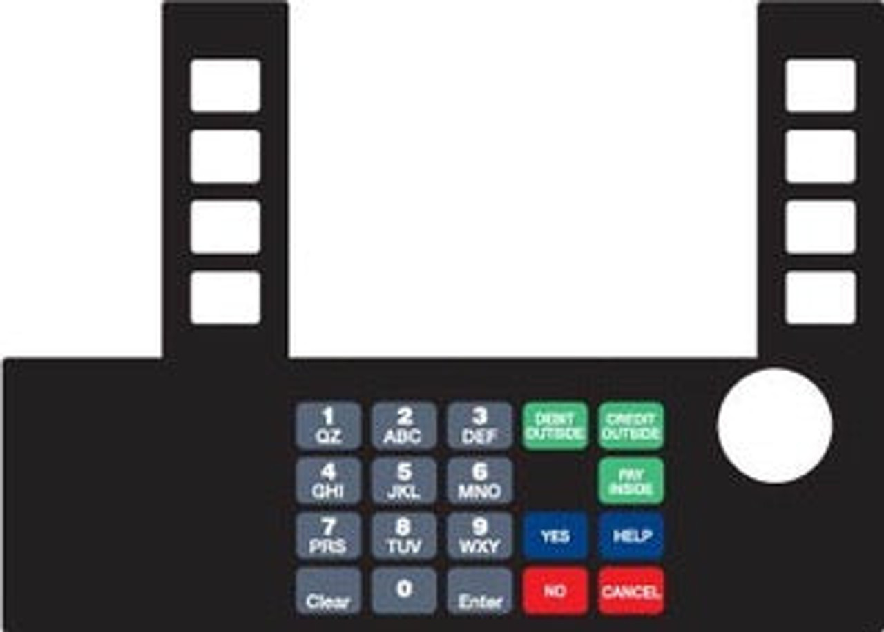 T50038-1091S - Infoscreen Keypad Overlay