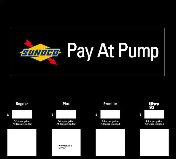 EN08005G013 - SUNOCO GRADE SELECT OVERLAY