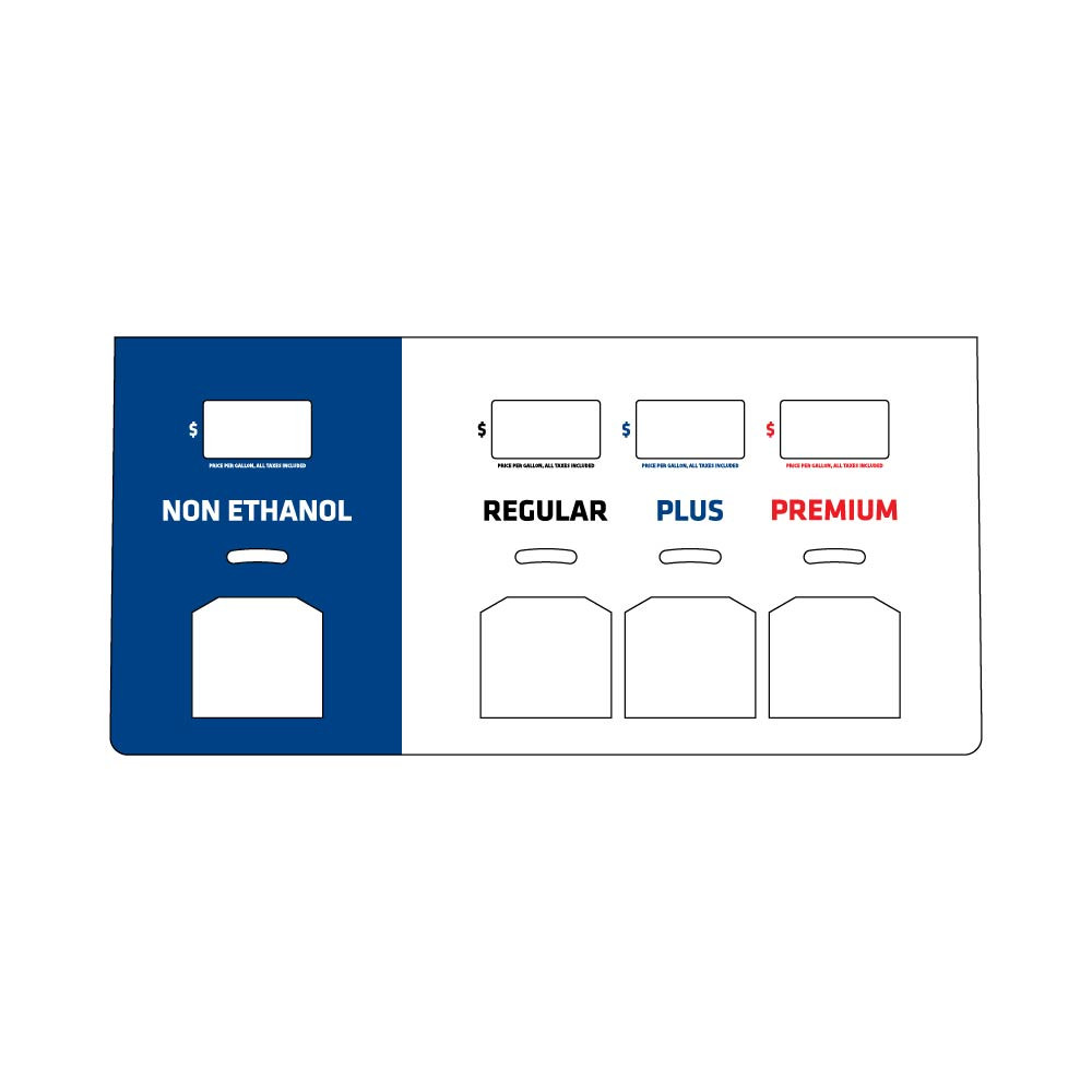 ENS0904G1422N - 3+1 Non Ethanol Product Overlay