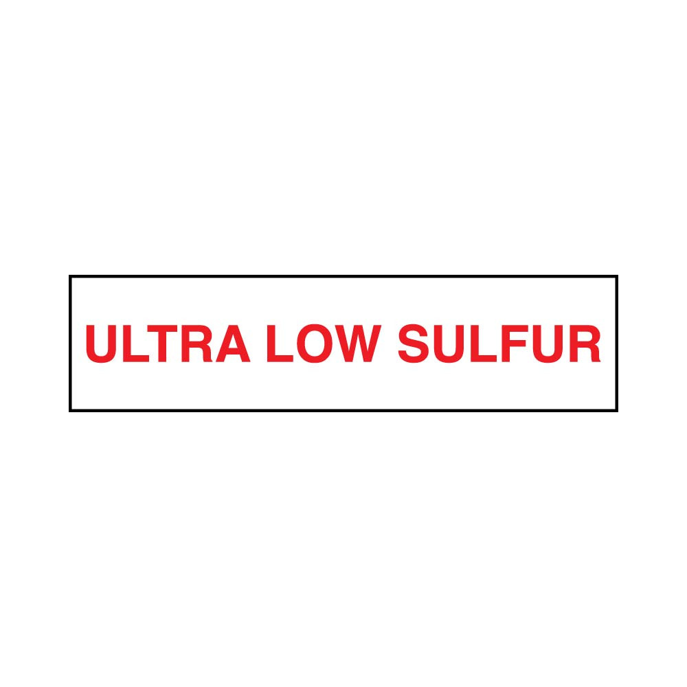 PID-ULS12X3 - 12x3 Ultra Low Sulfur Decal