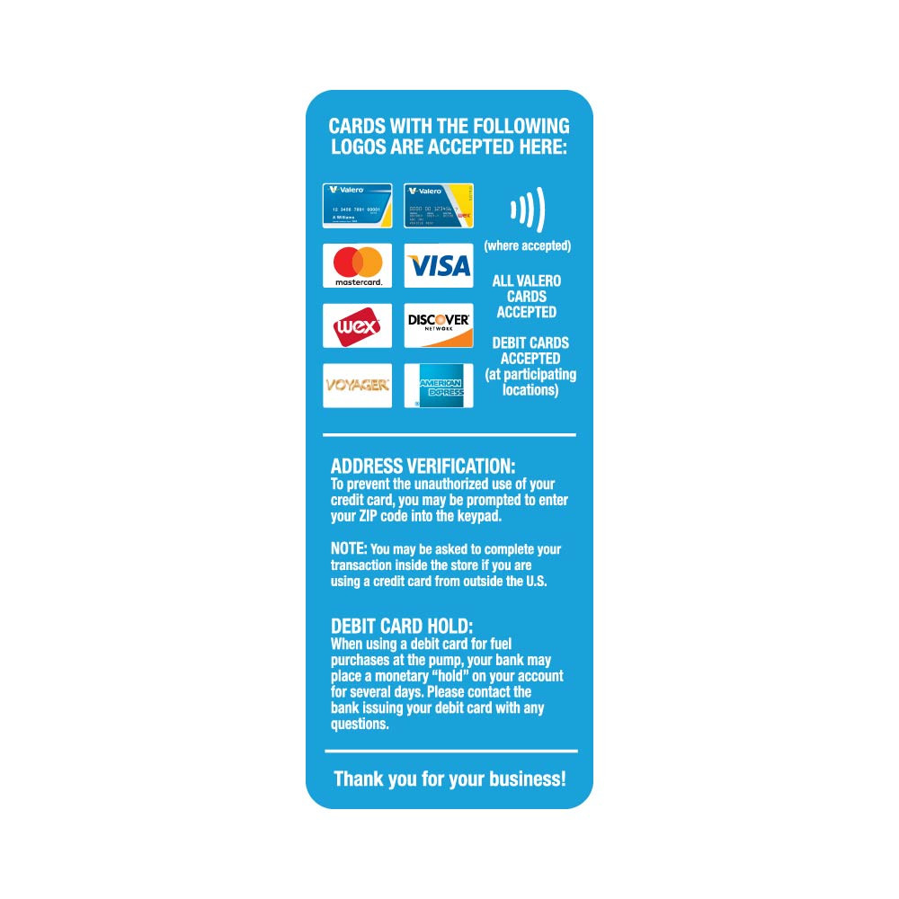 PID-CWF - 2.5 x 6.25 Cards