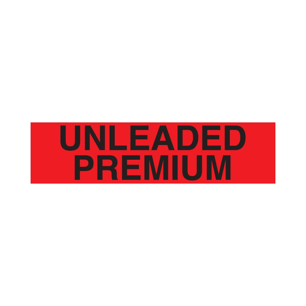 PID-PILOTULPR - Unleaded Premium Vinyl Decal