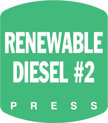 ES500S-RD2 - 76 RENEWABLE DIESEL #2 DECAL