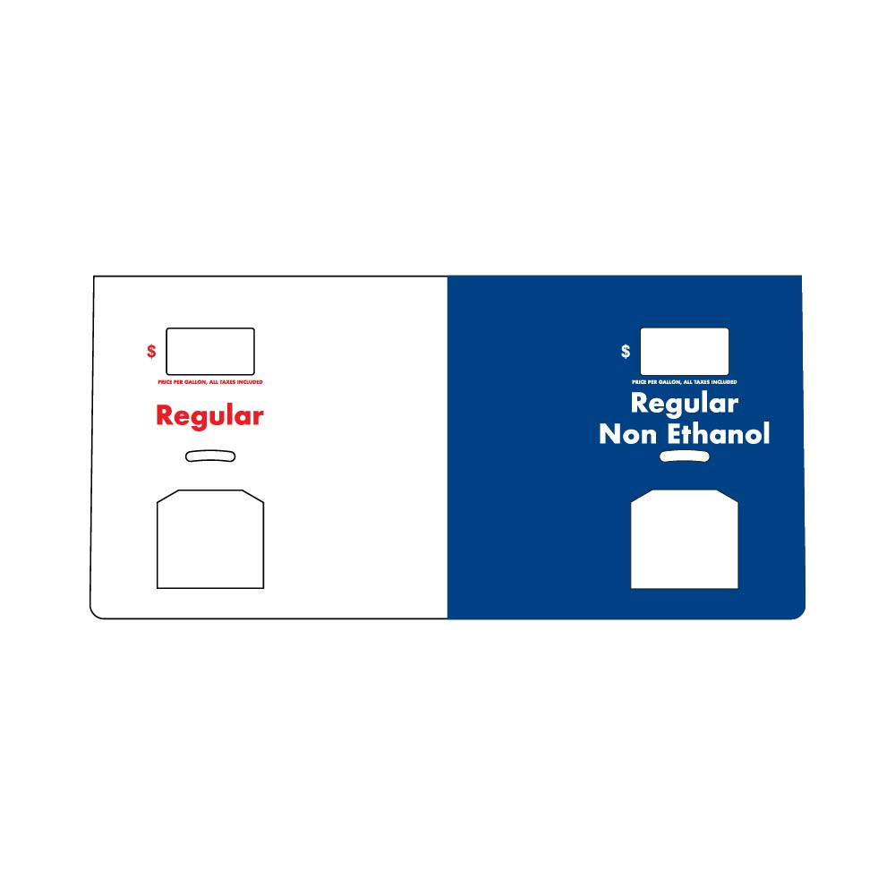 ENS0803GTMR8 - Two Product Overlay - Regular / Regular Non Ethanol