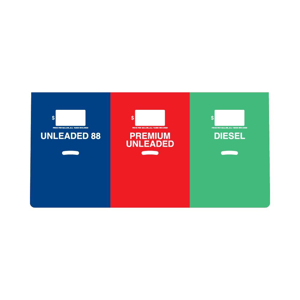 ENS1004GM20 - 3+0 Overlay Unleaded 88 / Premium Unleaded / Diesel