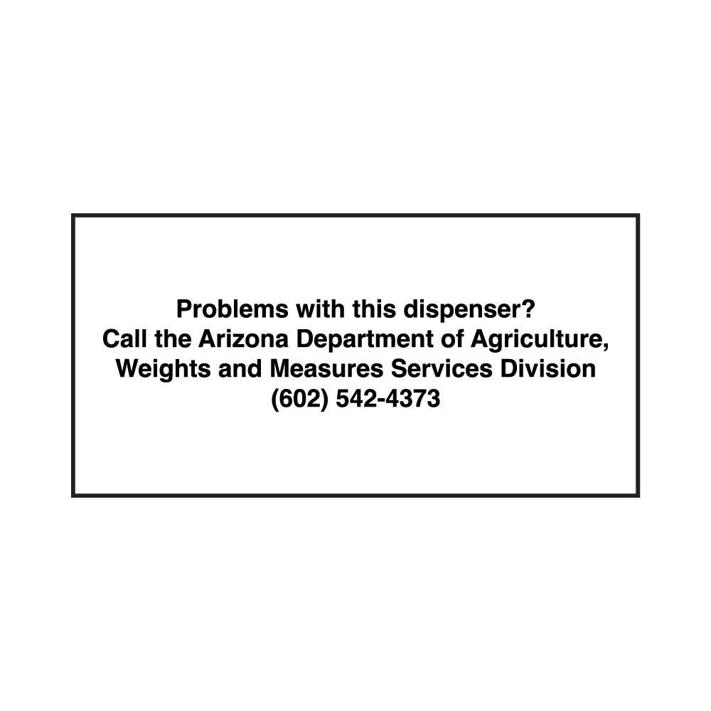 PID-AZPROB - 2x4 Vinyl Decal - Problems with this Dispenser