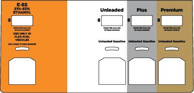 E6S0904G060O - ENC700 P CIRCLE K E85/UNL/PLS/