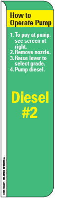ENS1104G271 - SUNOCO DIESEL #2 INSTRUCTION