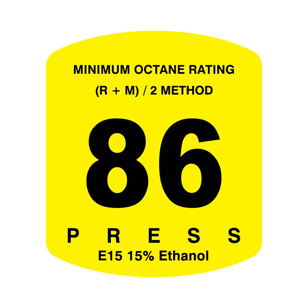 ES500S-86E15 - 86 Octane E15 15% Ethanol