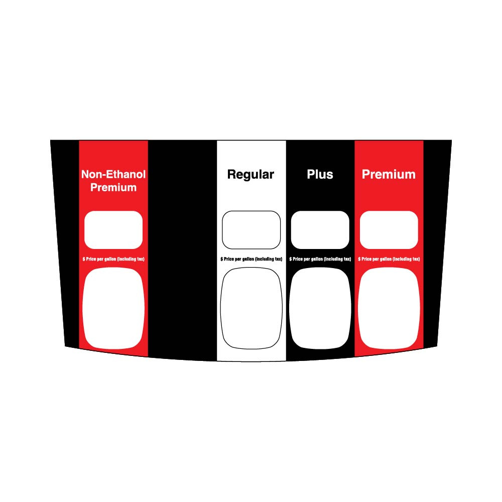 WU010213-RBW - Custom 4 Product - Non-Ethanol Premium, Regular, Plus, Premium