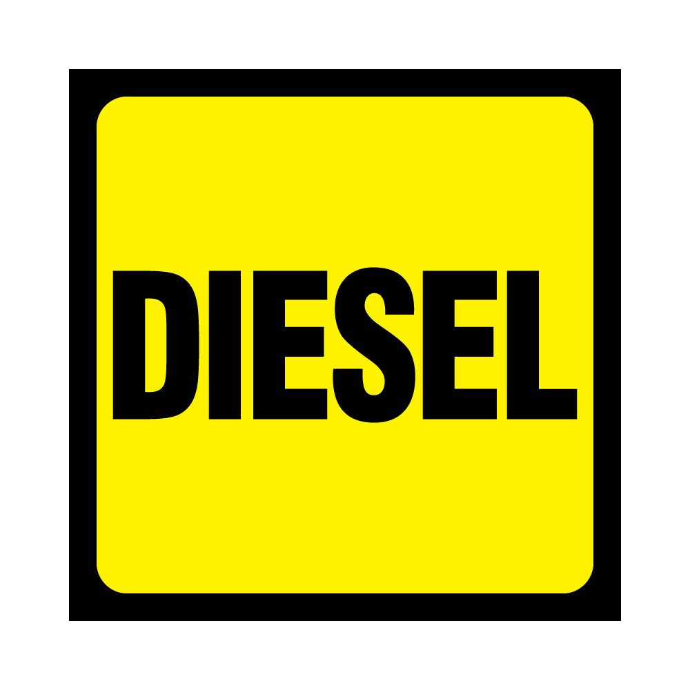 OR-DIESELSM - Small Diesel Octane Decal