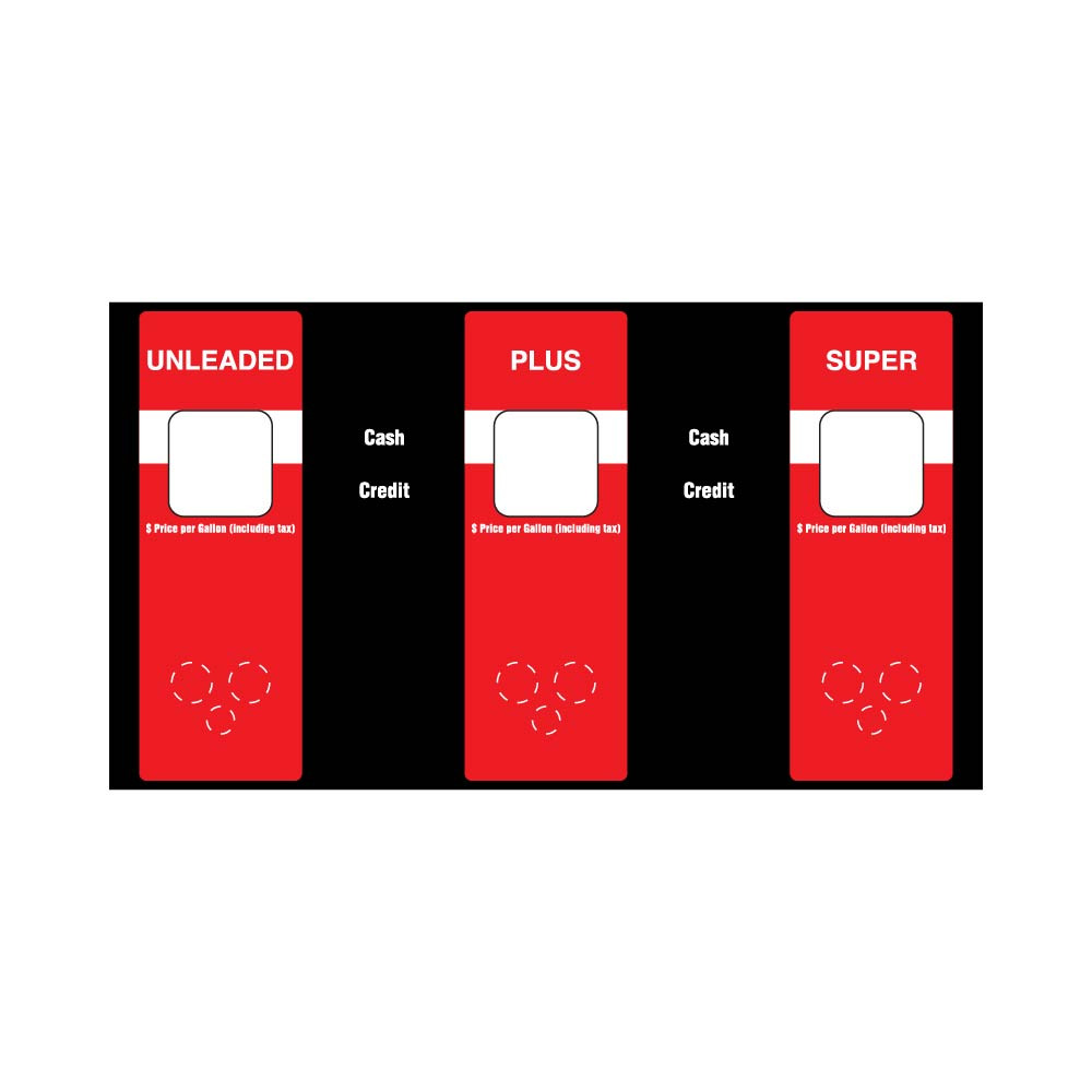 889745-103-099BL - 3+0 Dual PPU - Unleaded / Plus / Super