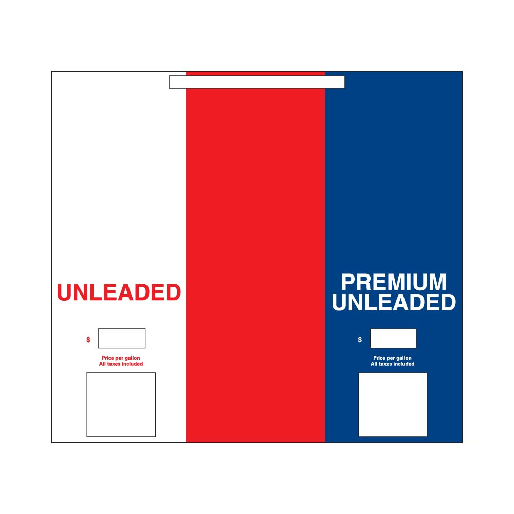 EN08104GUPU - Two Product - Unleaded / Premium Unleaded