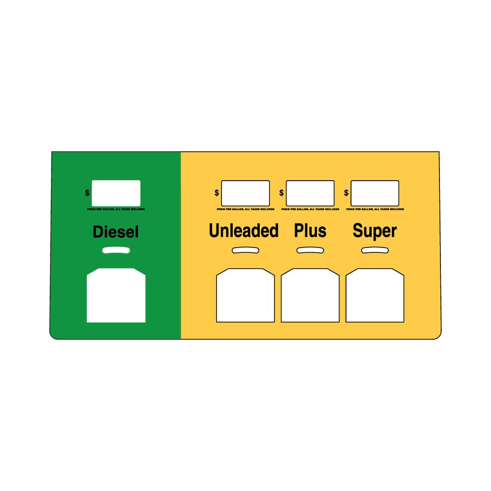 ENS0904GDUPS - DIESEL UNL, PLUS, SUPER CUSTOM
