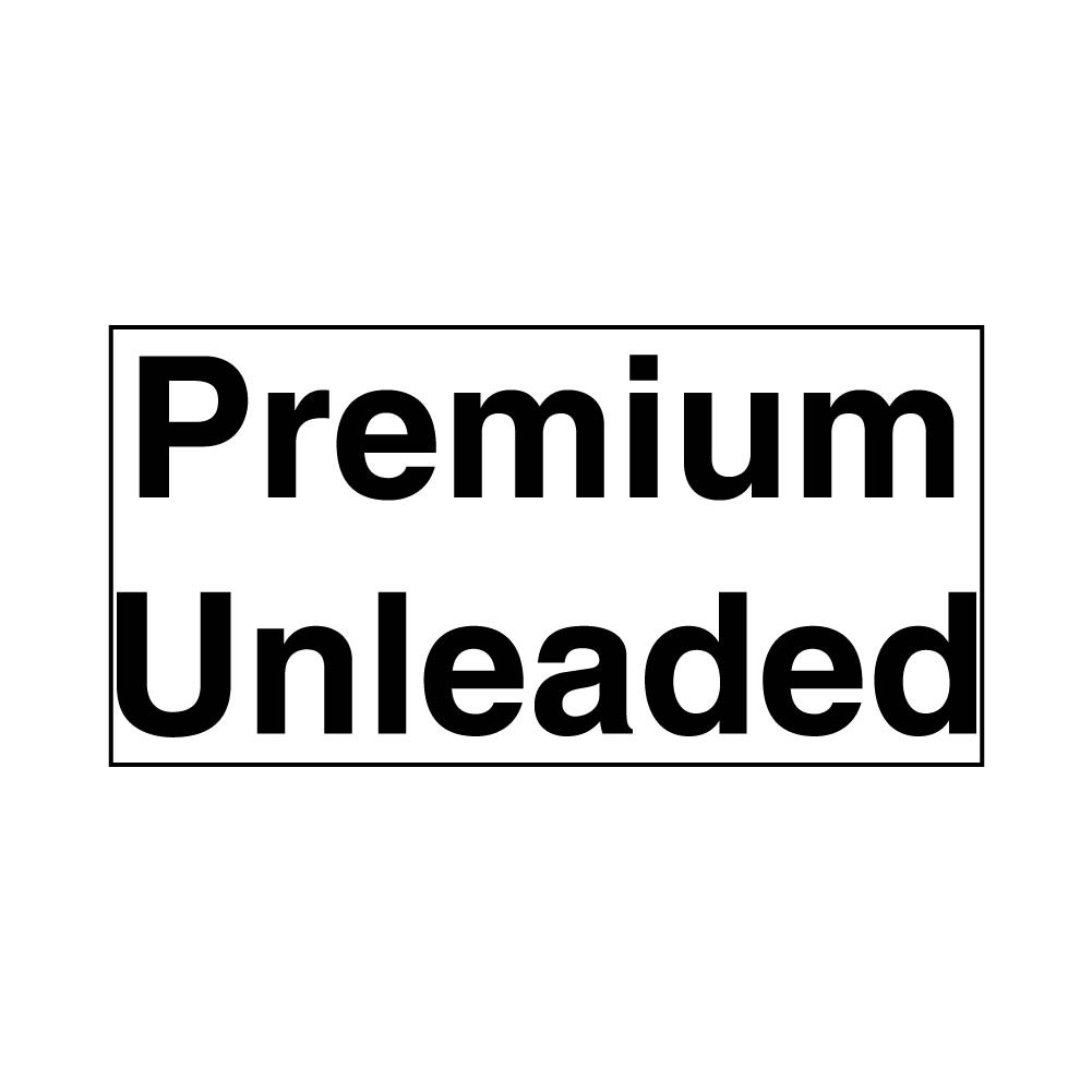 PID-KC7 - PREMIUM UNLEADED CUT LETTERING
