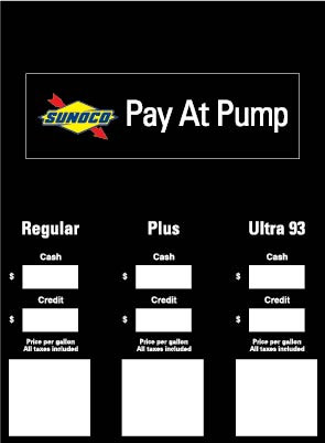 EN09406G059 - DUAL PRICE SUNOCO