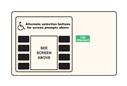 ENE0615G054 - BP ADA OPTION KEYPAD OVERLAY