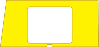 ENE0706G050 - YELLOW CONTACTLESS COVER