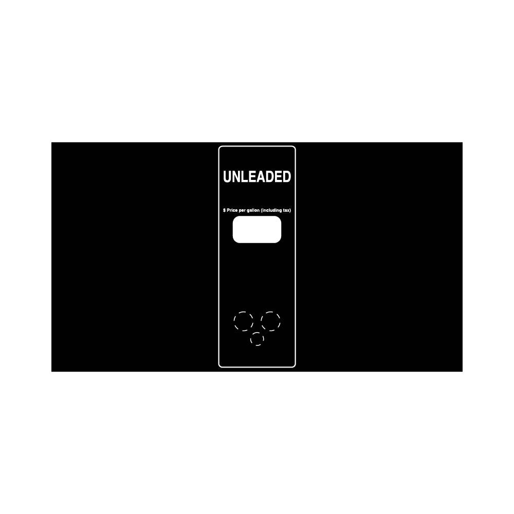 888459-101-P04B - Single Product Overlay - Unleaded / Black with White Text