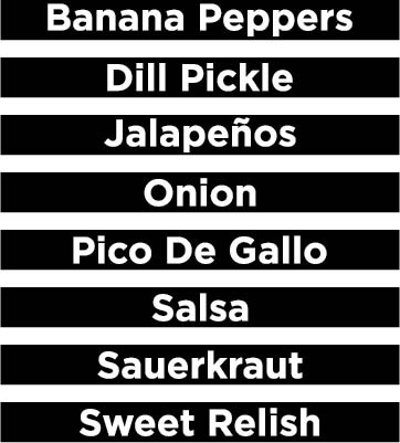 PIO-OCCD - On Cue Condiments Set