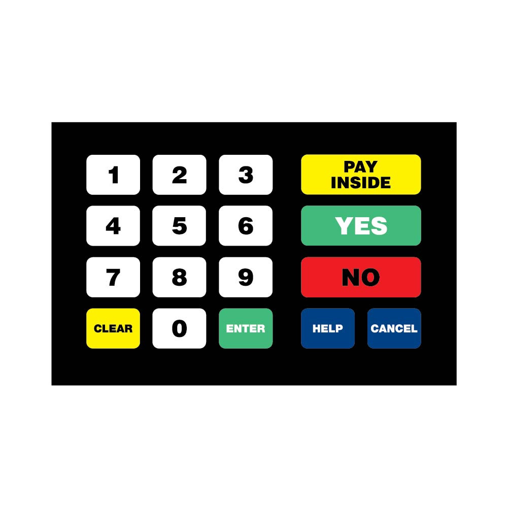 T18724-1139A - PILOT CRIND KEYPAD A SIZE