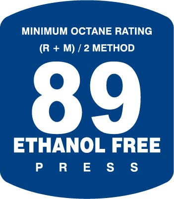 ES500S-89BE - 89 ETHANOL FREE WHITE/BLUE