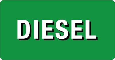PID-DF21 - DIESEL 2.1" x 1.1" Decal