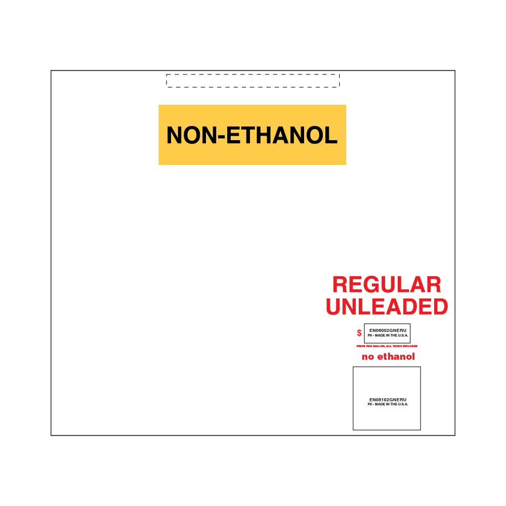 EN08002GNERU - Custom Non Ethanol Regular Unleaded