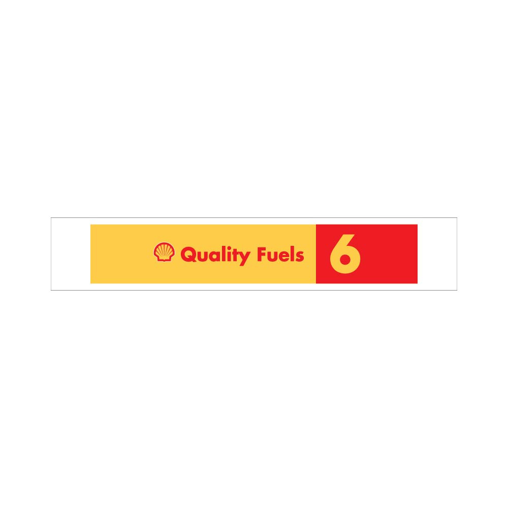 SHELLQFVAL6 - 72X13 SHELL QUALITY FUELS #6