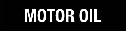 PID-MO123W - 12X3 MOTOR OIL WHT/BLK