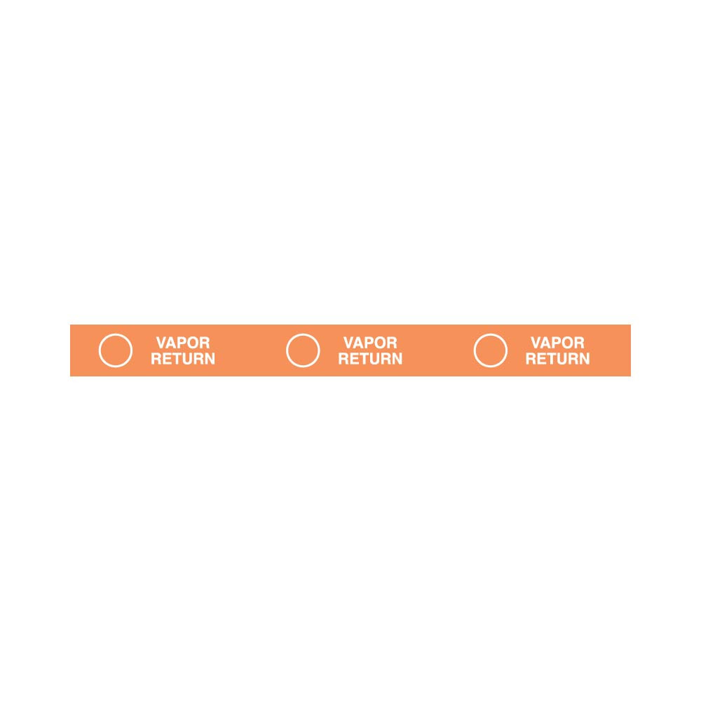 TC-RVR - Tank Collar - White/Orange