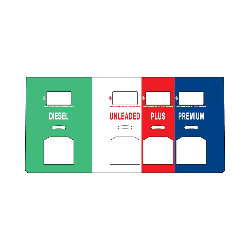 ENS0904G1656B - 3+1 Diesel / Unleaded / Plus / Premium