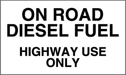 PID-212BW - HWY ON ROAD DIES BLK/WHT