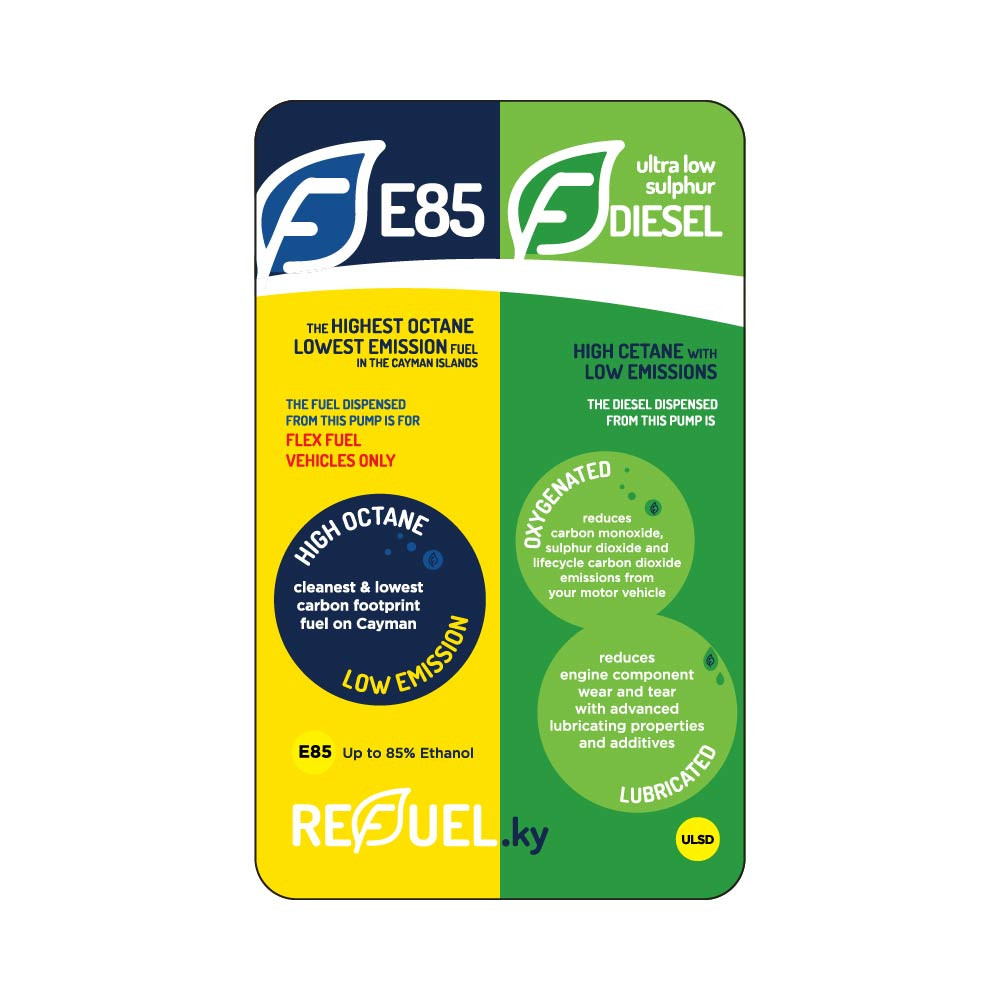 ENS1201GREFU3B - Refuel E85/Ultra Low Sulfur Diesel