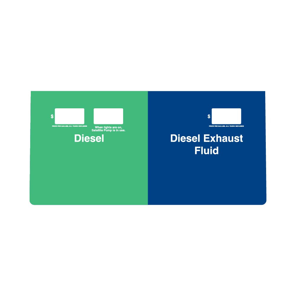 ENS1023RM17 - Two Product Overlay Diesel / Diesel Exhaust Fluid