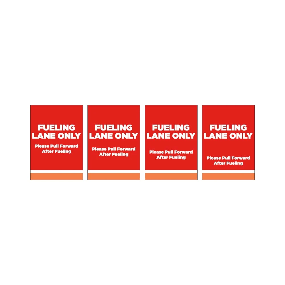 CKM-FLO1420 - 14x20 Fueling Lane Only Sign