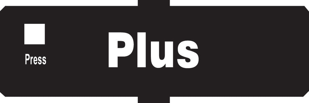 003-201800-502 - Plus Switch Graphic White on Black