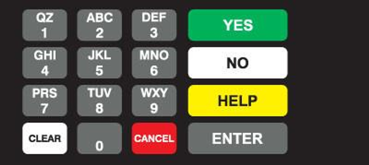 886542-00C - Keypad Overlay