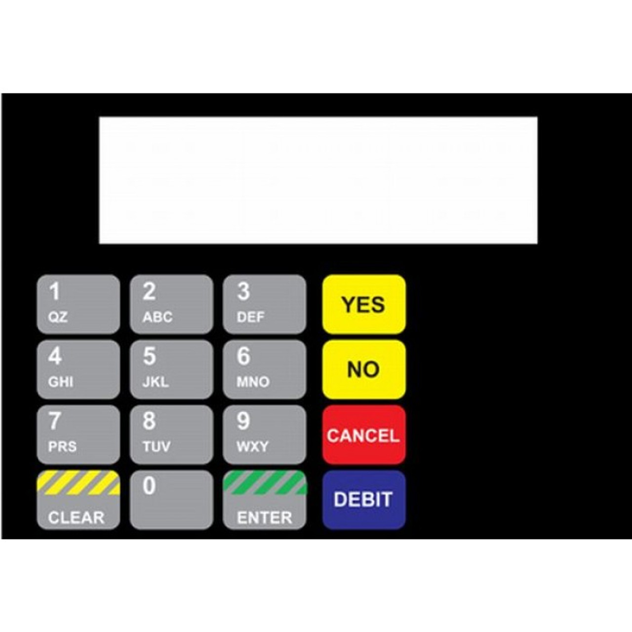 886542-062 - Keypad Overlay